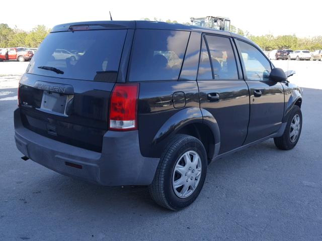 5GZCZ33D25S829603 - 2005 SATURN VUE BLACK photo 4