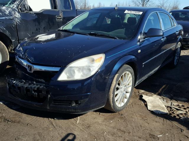 1G8ZV57757F248478 - 2007 SATURN AURA XR BLUE photo 2