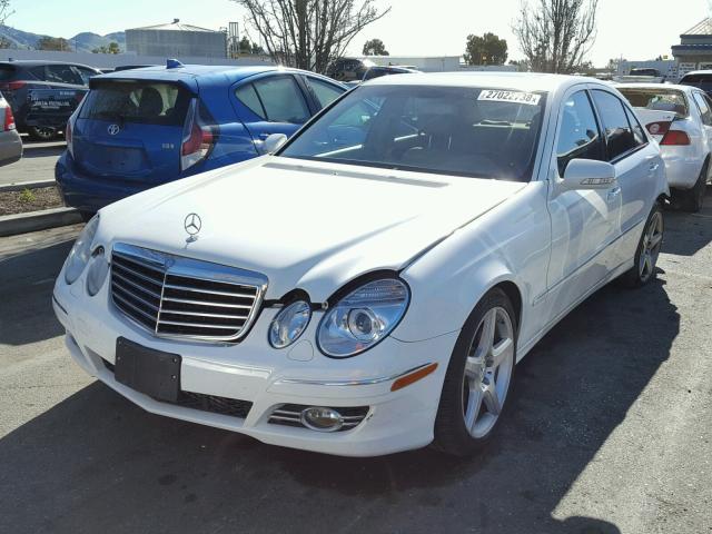 WDBUF56X79B410103 - 2009 MERCEDES-BENZ E 350 WHITE photo 2