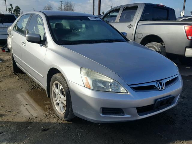 1HGCM56307A065825 - 2007 HONDA ACCORD SE SILVER photo 1