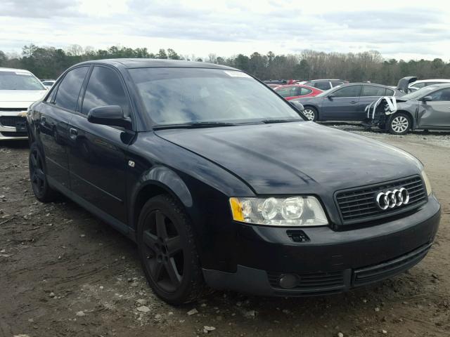 WAULC68E53A313693 - 2003 AUDI A4 1.8T QU BLACK photo 1