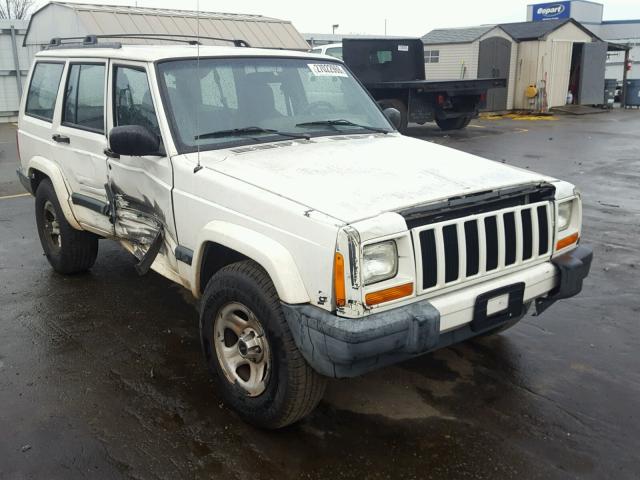 1J4FT68S2XL563595 - 1999 JEEP CHEROKEE S WHITE photo 1