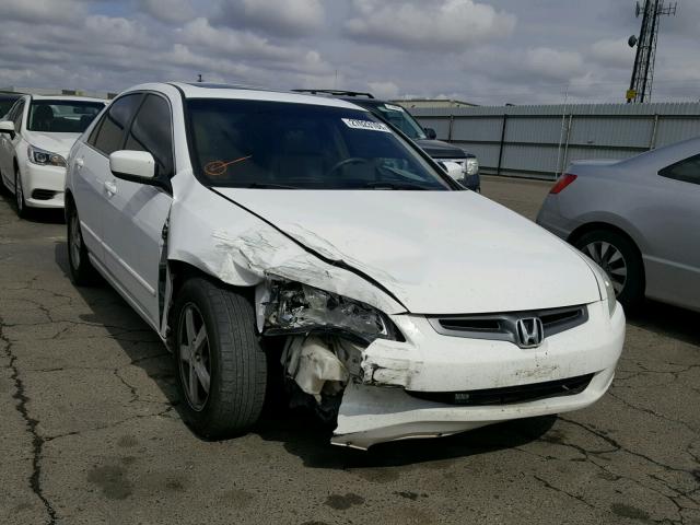 1HGCM56824A114272 - 2004 HONDA ACCORD EX WHITE photo 1