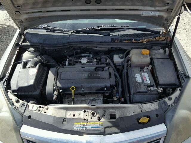 W08AT671585107226 - 2008 SATURN ASTRA XR SILVER photo 7