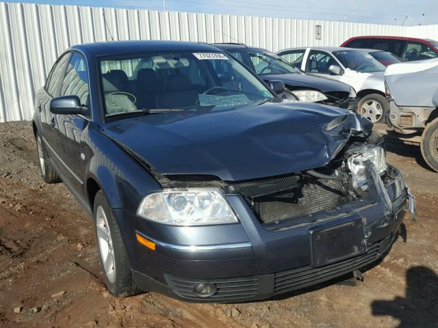 WVWRH63B04P095768 - 2004 VOLKSWAGEN PASSAT GLX GRAY photo 1