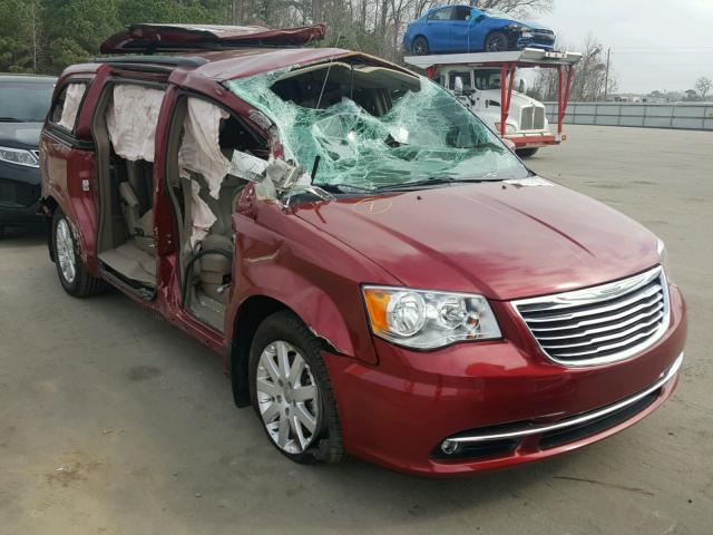 2C4RC1BG8ER364694 - 2014 CHRYSLER TOWN & COU RED photo 1