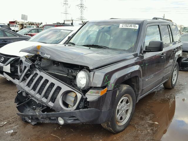 1C4NJPBA5GD717045 - 2016 JEEP PATRIOT SP GRAY photo 2