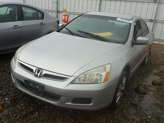 1HGCM56486A178445 - 2006 HONDA ACCORD LX SILVER photo 2