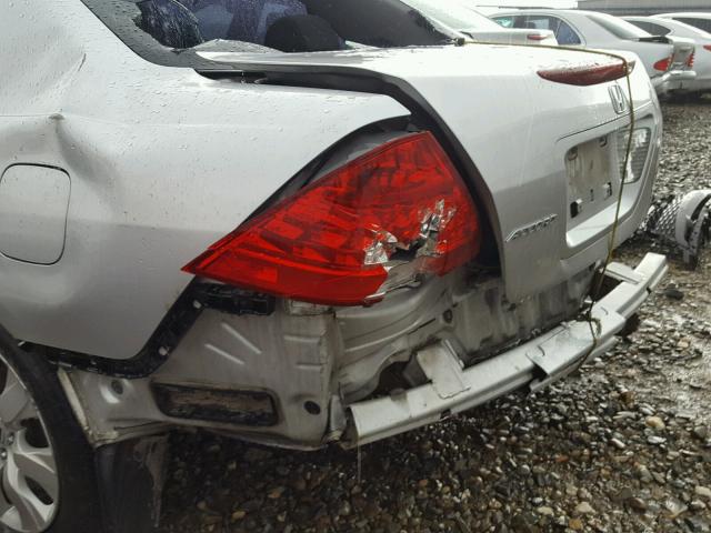 1HGCM56486A178445 - 2006 HONDA ACCORD LX SILVER photo 9