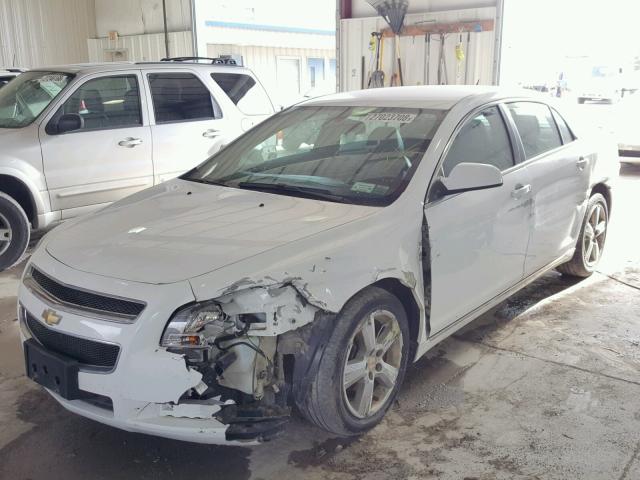 1G1ZD5E1XBF143346 - 2011 CHEVROLET MALIBU 2LT WHITE photo 2