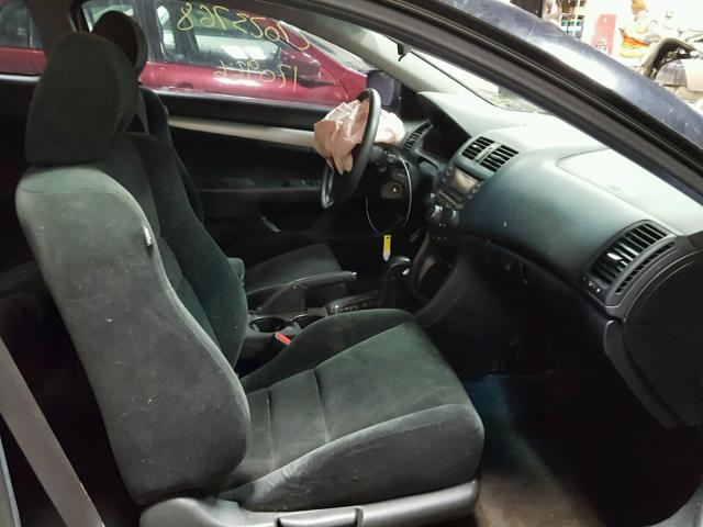 1HGCM72356A010254 - 2006 HONDA ACCORD LX BLACK photo 5