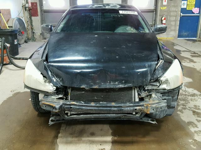 1HGCM72356A010254 - 2006 HONDA ACCORD LX BLACK photo 7