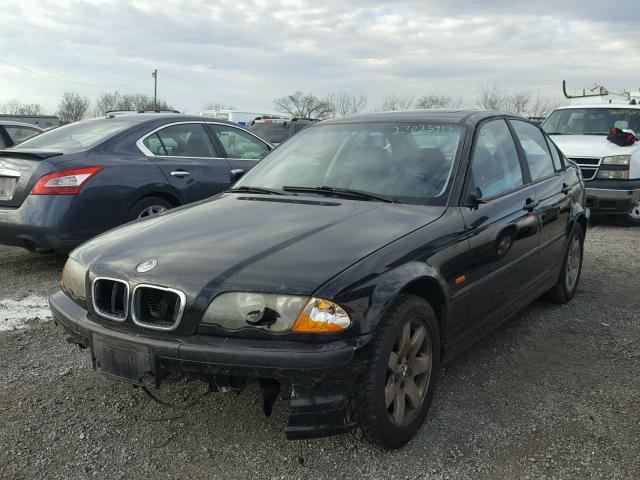 WBAAV33441FU83378 - 2001 BMW 325 I BLACK photo 2