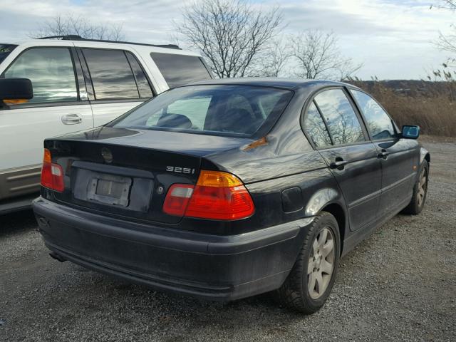 WBAAV33441FU83378 - 2001 BMW 325 I BLACK photo 4