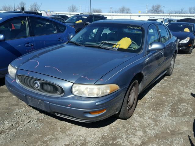 1G4HR54KXYU275506 - 2000 BUICK LESABRE LI BLUE photo 2