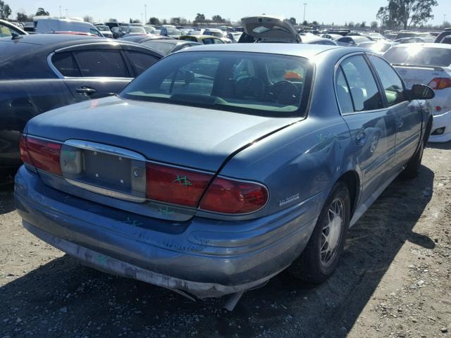 1G4HR54KXYU275506 - 2000 BUICK LESABRE LI BLUE photo 4