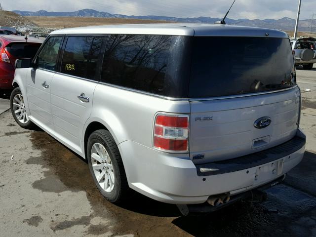 2FMEK62C09BA13249 - 2009 FORD FLEX SEL ვერცხლისფერი ფოტო 3
