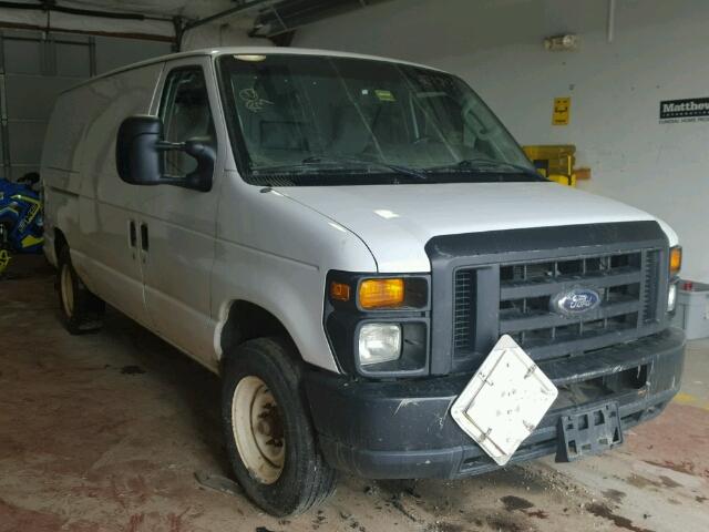 1FTNE1EW5ADA91660 - 2010 FORD ECONOLINE WHITE photo 1