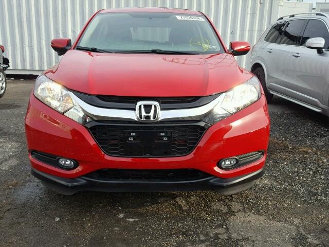 3CZRU6H51HM721817 - 2017 HONDA HR-V EX RED photo 9