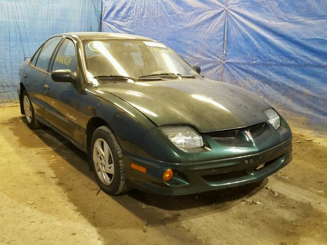 1G2JB52F627232128 - 2002 PONTIAC SUNFIRE SE GREEN photo 1