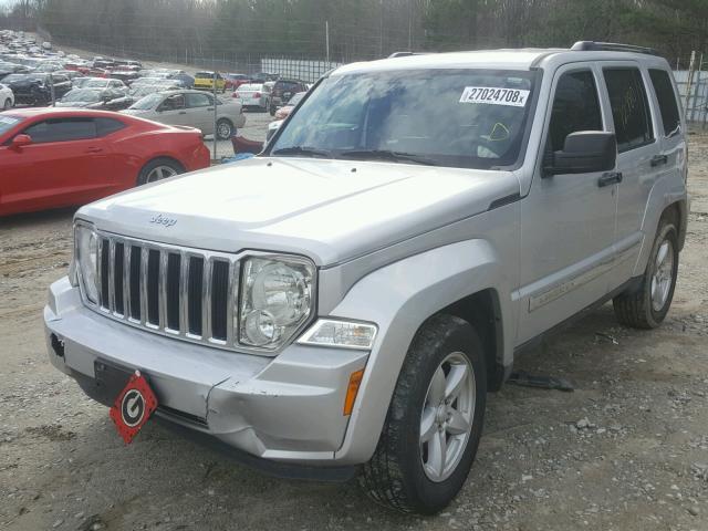 1J4PP5GK2BW551183 - 2011 JEEP LIBERTY LI SILVER photo 2