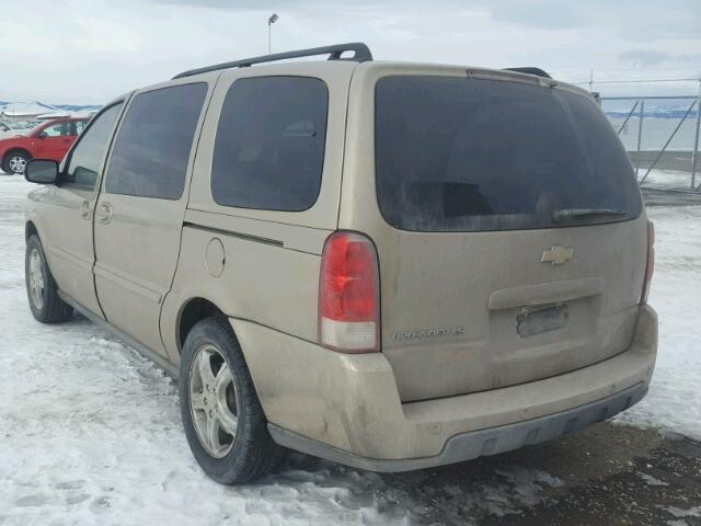 1GNDV23L55D284835 - 2005 CHEVROLET UPLANDER L 金色 照片 3