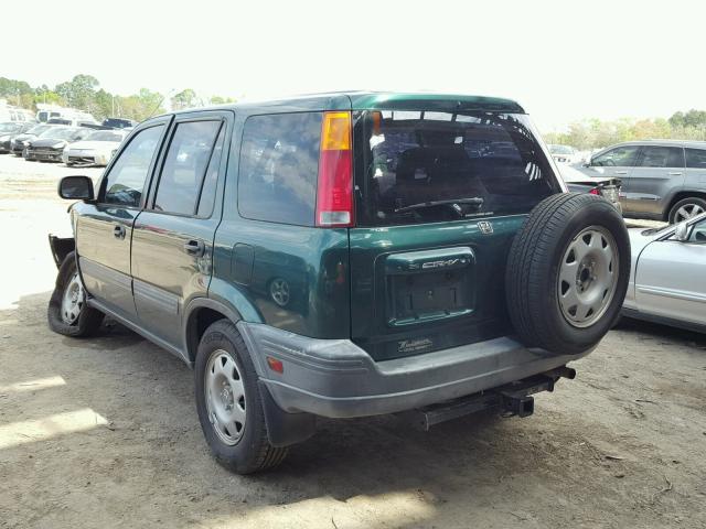 JHLRD1842YC026993 - 2000 HONDA CR-V LX GREEN photo 3