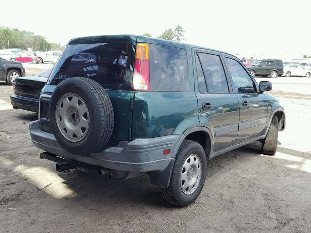 JHLRD1842YC026993 - 2000 HONDA CR-V LX GREEN photo 4