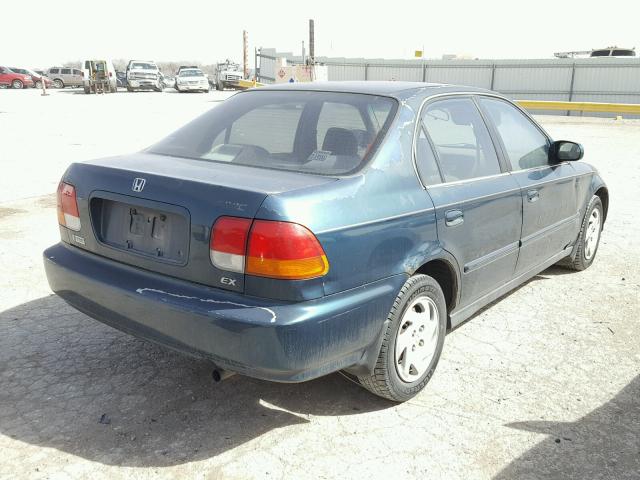 1HGEJ8644VL006712 - 1997 HONDA CIVIC EX მწვანე ფოტო 4
