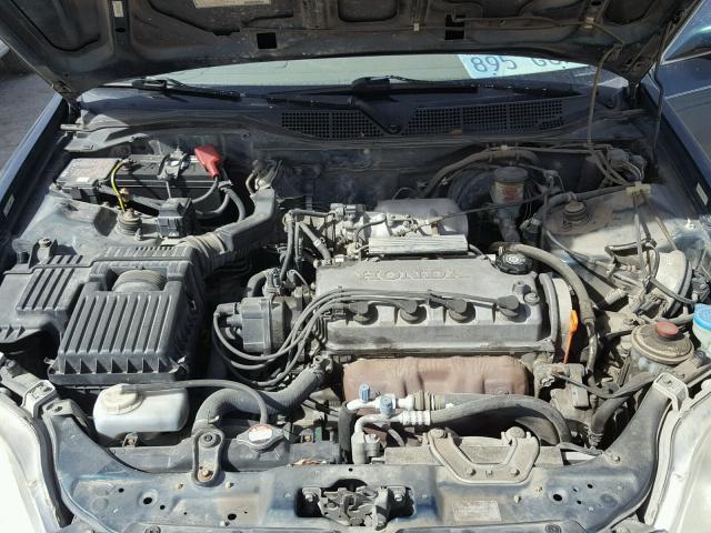 1HGEJ8644VL006712 - 1997 HONDA CIVIC EX GREEN photo 7