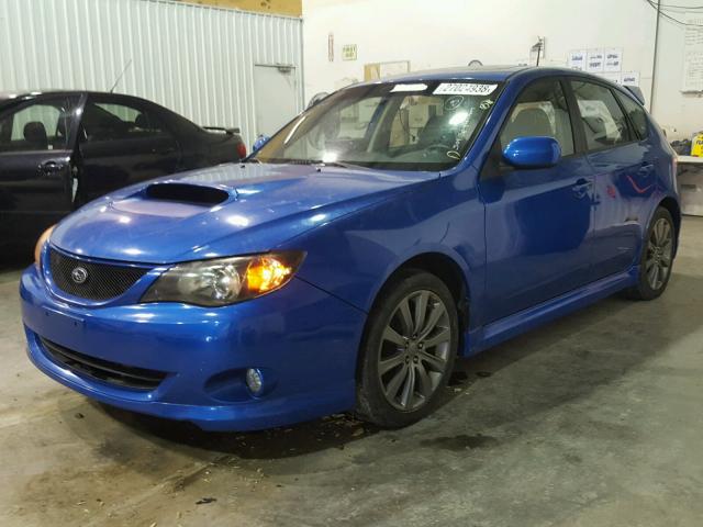 JF1GH766X9G805137 - 2009 SUBARU IMPREZA WR BLUE photo 2