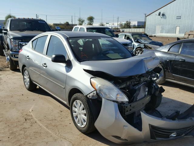 3N1CN7AP8CL918804 - 2012 NISSAN VERSA S SILVER photo 1