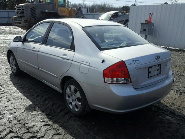 KNAFE222595639705 - 2009 KIA SPECTRA EX GRAY photo 3