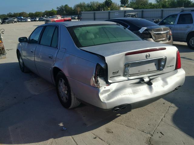 1G6KD54Y43U229811 - 2003 CADILLAC DEVILLE SILVER photo 3