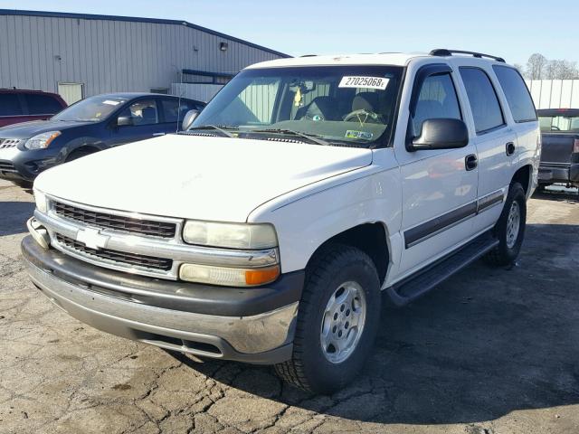 1GNEC13VX4J163451 - 2004 CHEVROLET TAHOE C150 WHITE photo 2