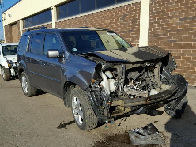 5FNYF4H67BB089586 - 2011 HONDA PILOT EXL GRAY photo 1