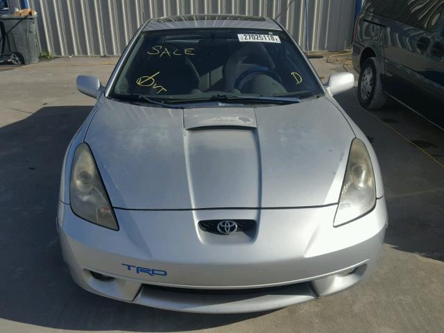 JTDDY38T1Y0036334 - 2000 TOYOTA CELICA GT- SILVER photo 9