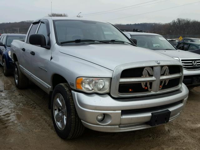 1D7HU18D75S361831 - 2005 DODGE RAM 1500 S SILVER photo 1