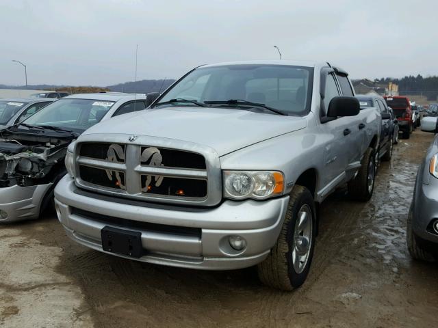 1D7HU18D75S361831 - 2005 DODGE RAM 1500 S SILVER photo 2