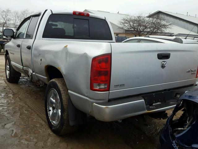 1D7HU18D75S361831 - 2005 DODGE RAM 1500 S SILVER photo 3