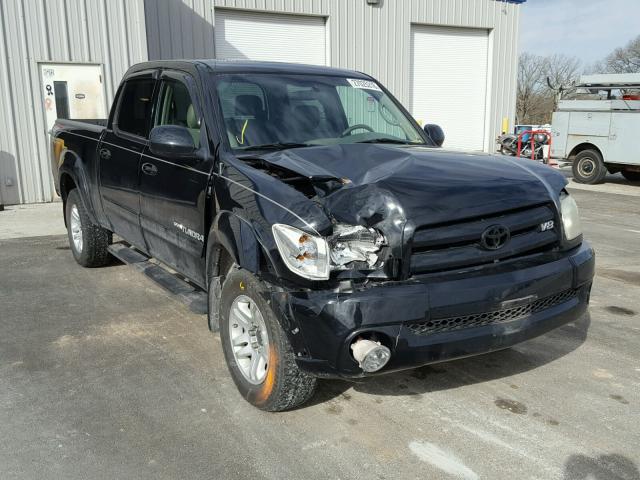 5TBDT48145S500401 - 2005 TOYOTA TUNDRA DOU BLACK photo 1