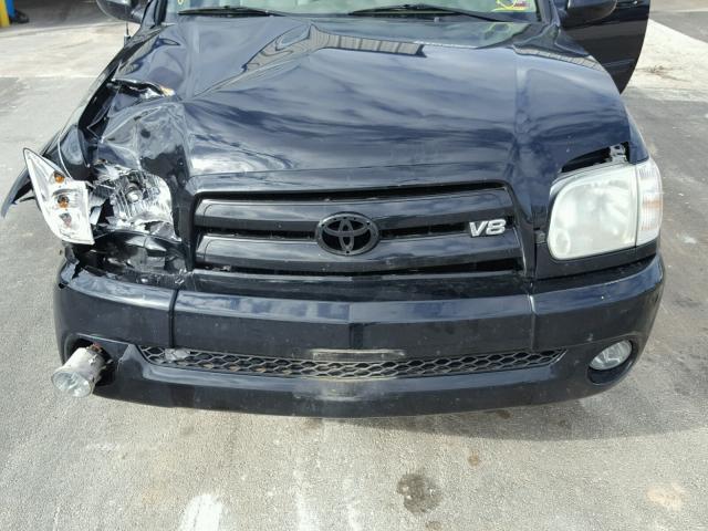 5TBDT48145S500401 - 2005 TOYOTA TUNDRA DOU BLACK photo 7