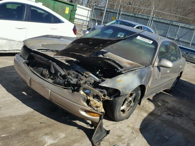 1G4HP54K4Y4111898 - 2000 BUICK LESABRE CU TAN photo 2