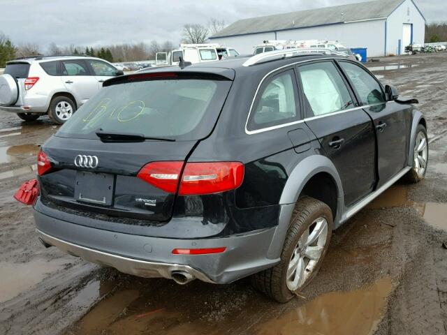 WA1UFAFL9EA031511 - 2014 AUDI A4 ALLROAD BLACK photo 4