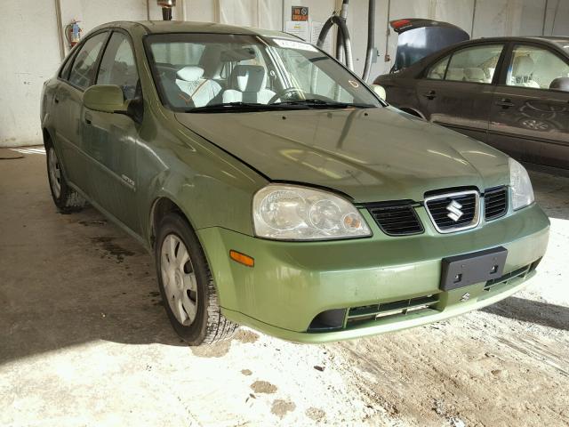 KL5JD56Z15K075416 - 2005 SUZUKI FORENZA S GREEN photo 1