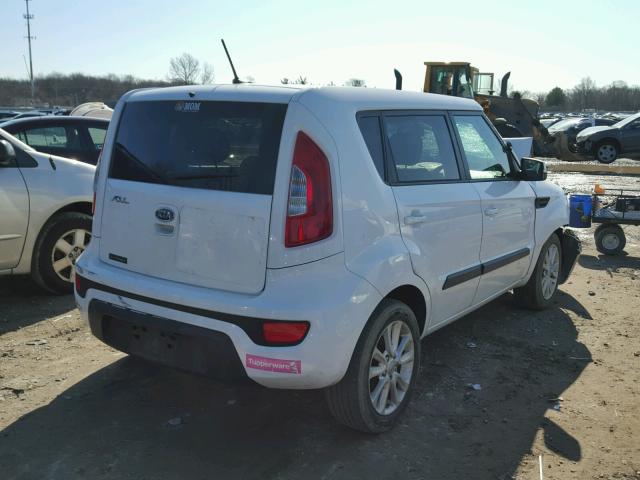 KNDJT2A64C7408913 - 2012 KIA SOUL + WHITE photo 4