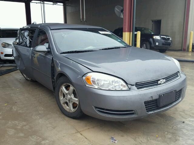 2G1WT58K481195694 - 2008 CHEVROLET IMPALA LT GRAY photo 1