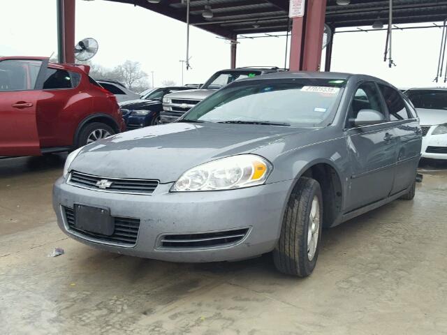 2G1WT58K481195694 - 2008 CHEVROLET IMPALA LT GRAY photo 2