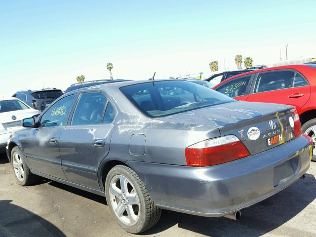 19UUA56913A061505 - 2003 ACURA 3.2TL TYPE GRAY photo 3