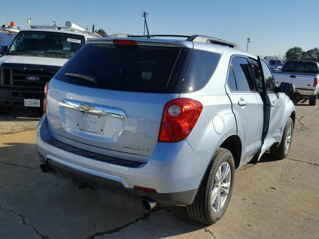 2GNFLCE35E6250863 - 2014 CHEVROLET EQUINOX LT BLUE photo 4